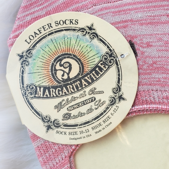 Margaritaville Loafer Socks 3 Pairs Shoe Size 6-12.5 - Picture 2 of 6